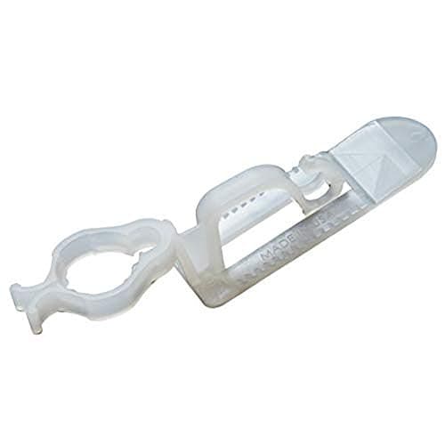 Universal-style light clips for gutters and shingles